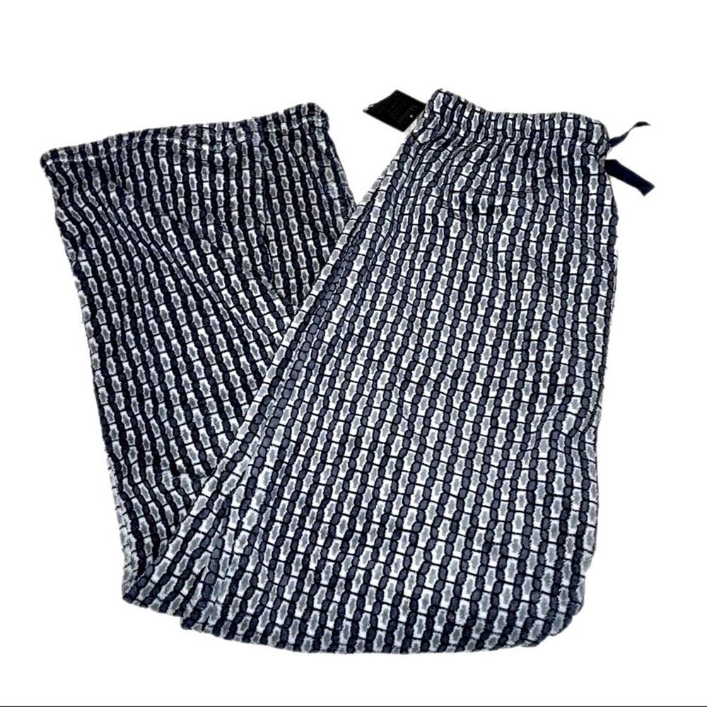 Mayfair Pajama Pants Fleece Fuzzy Gray Men’s Size XL